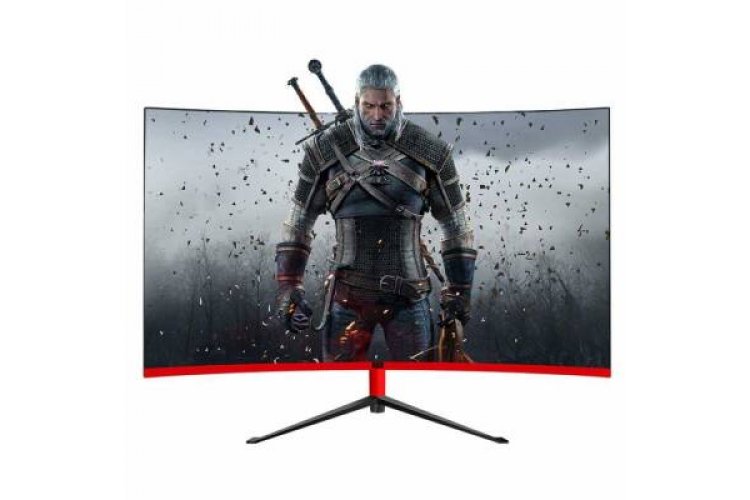 Dragos WarTron G-271FG 1ms 165Hz Hdmi Dp 1920x1080 27 inç Monitör(Curved-R1800) Multimedia Hoparlörlü