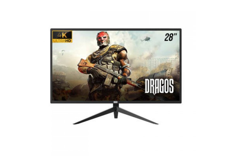 Dragos Edgeless GP-F28UHD 1ms 4K 60HZ Hdmi Dp 3840*2160 28 inç HDR/FREESYNC/LOWBLUE/ANTI-FLICKER/MPRT II 4K RGB GAMING MONİTÖR